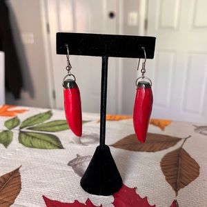 Wooden earrings